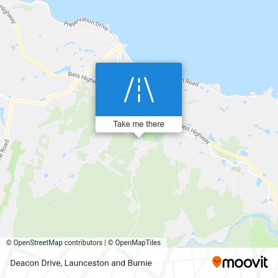 Deacon Drive map