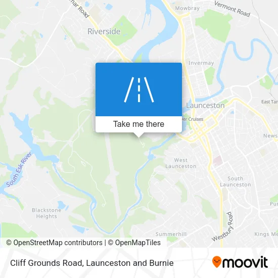 Cliff Grounds Road map