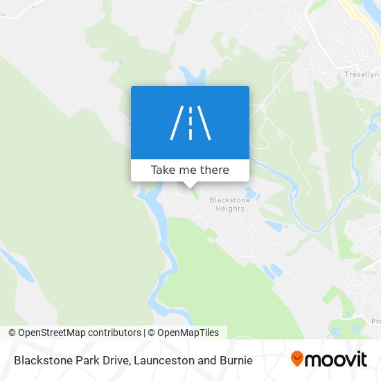 Blackstone Park Drive map