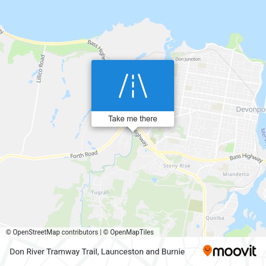 Don River Tramway Trail map
