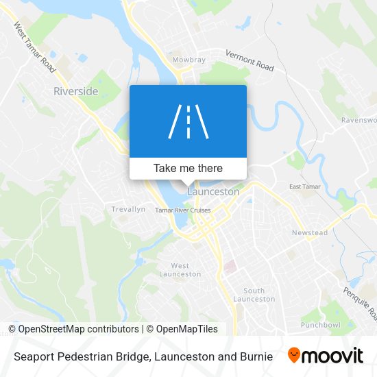Seaport Pedestrian Bridge map
