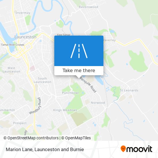 Marion Lane map
