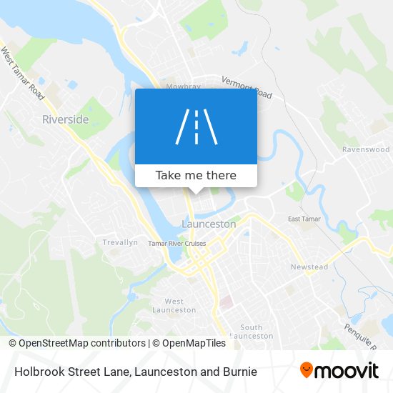 Holbrook Street Lane map