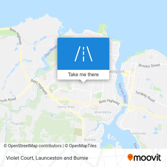 Violet Court map