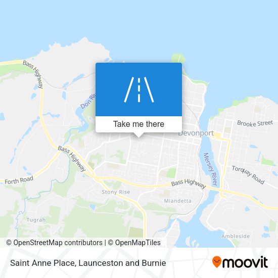 Saint Anne Place map