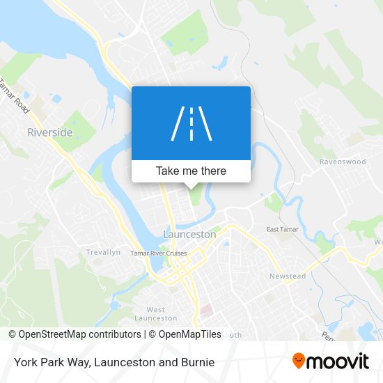 York Park Way map