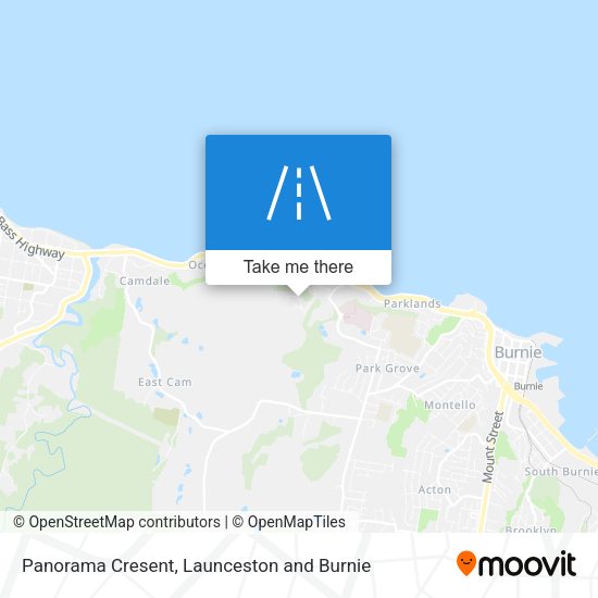 Panorama Cresent map