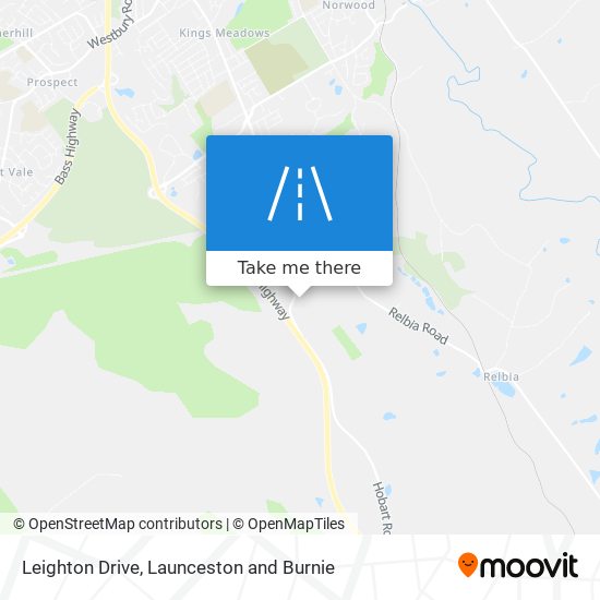 Leighton Drive map