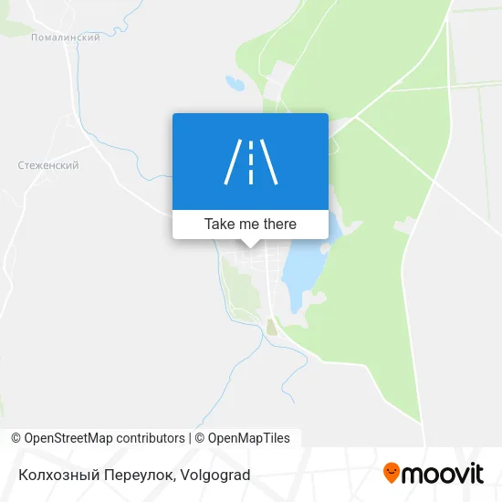 Колхозный Переулок map