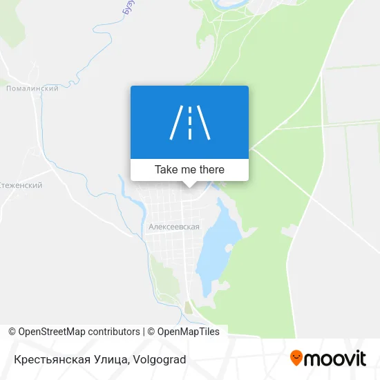 Крестьянская Улица map