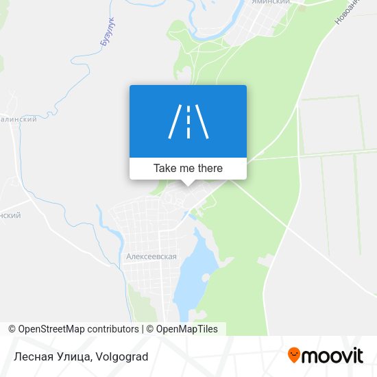Лесная Улица map