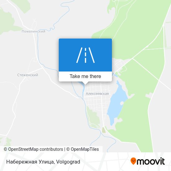 Набережная Улица map