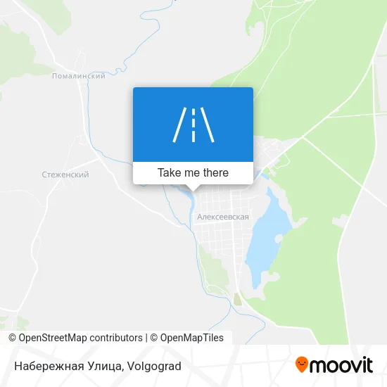 Набережная Улица map