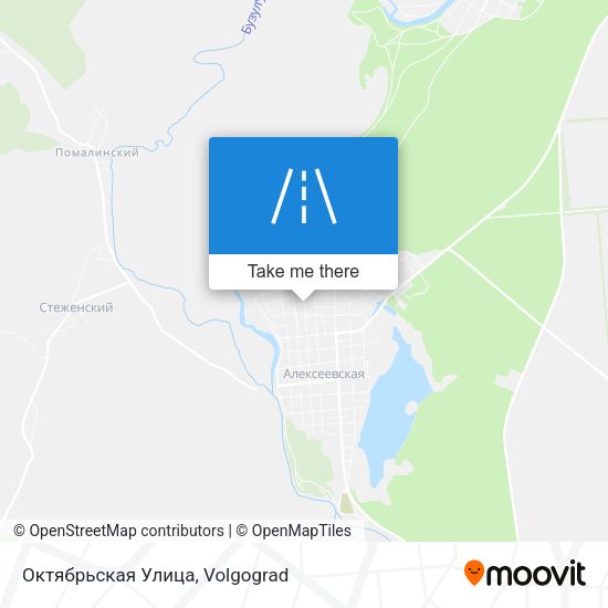 Октябрьская Улица map