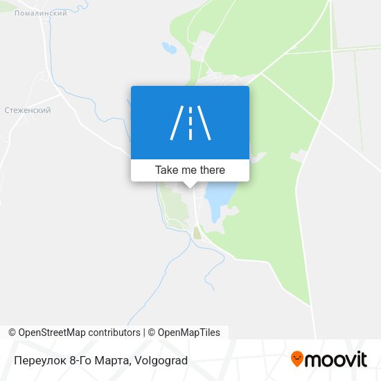 Переулок 8-Го Марта map