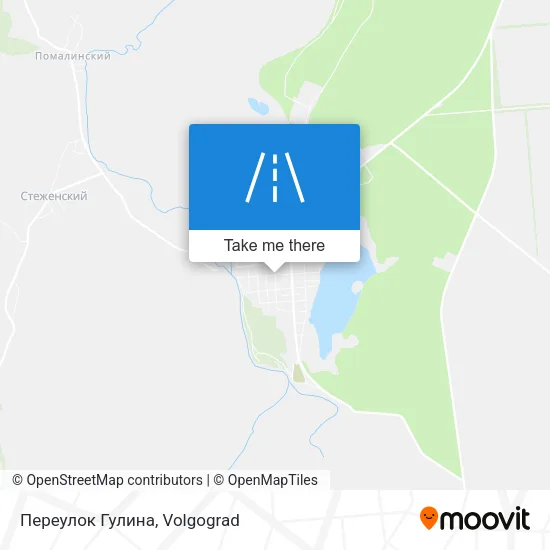 Переулок Гулина map