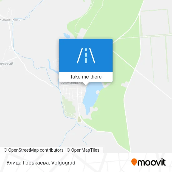 Улица Горькаева map