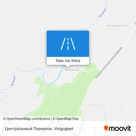 Центральный Переулок map