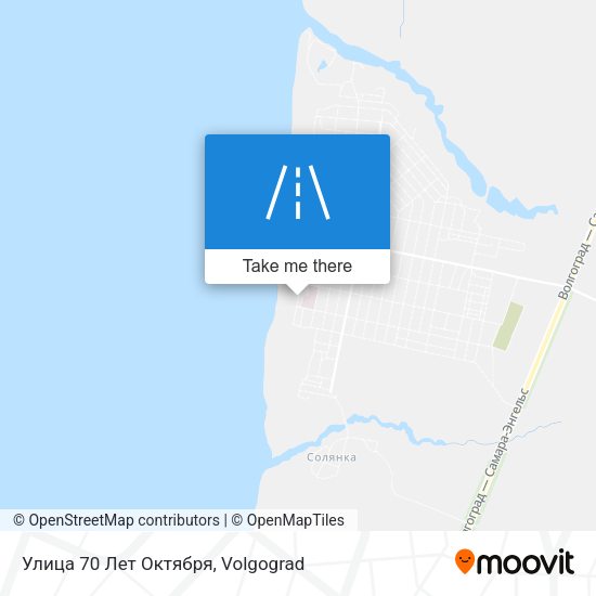 Улица 70 Лет Октября map