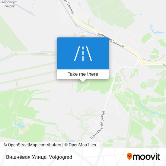 Вишнёвая Улица map