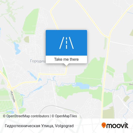 Гидротехническая Улица map