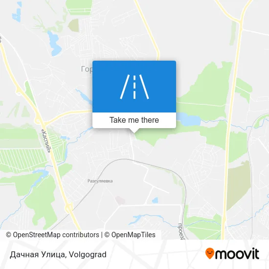 Дачная Улица map