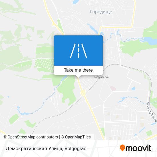 Демократическая Улица map