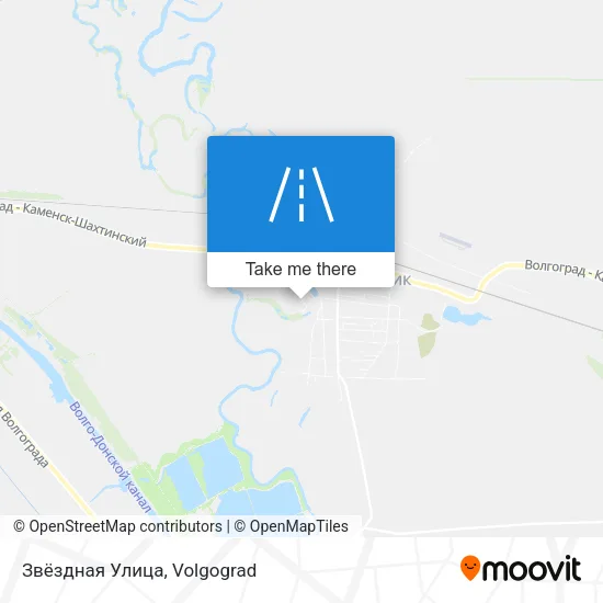 Звёздная Улица map