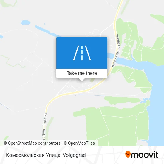 Комсомольская Улица map