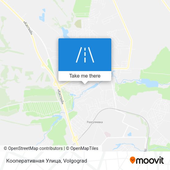 Кооперативная Улица map