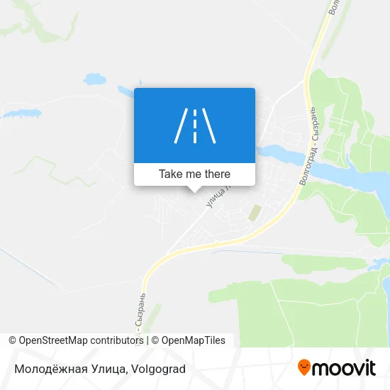 Молодёжная Улица map