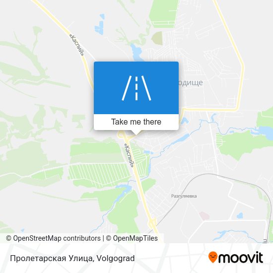 Пролетарская Улица map