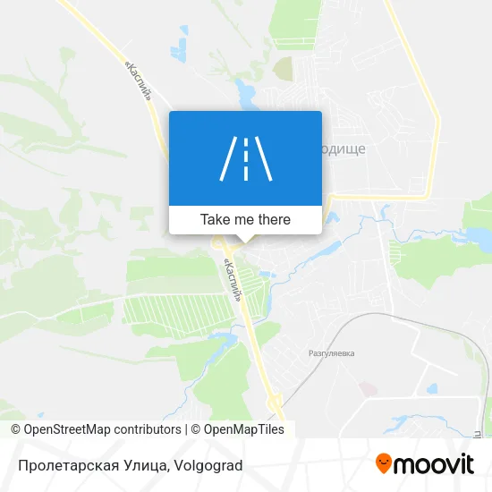 Пролетарская Улица map