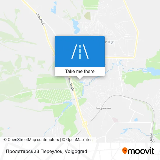Пролетарский Переулок map