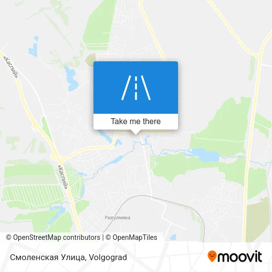 Смоленская Улица map