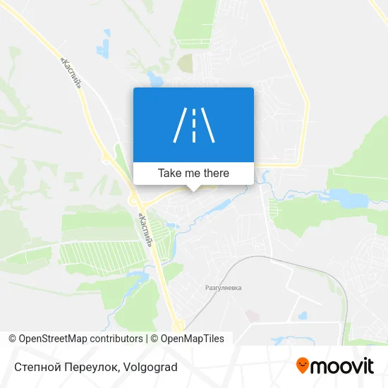 Степной Переулок map