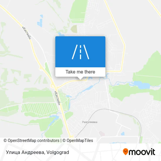 Улица Андреева map