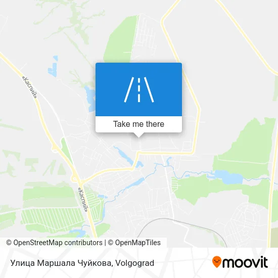 Улица Маршала Чуйкова map
