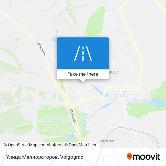 Улица Мелиораторов map
