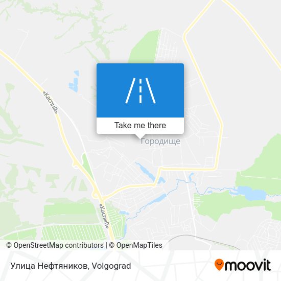 Улица Нефтяников map