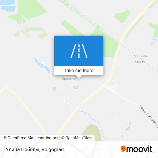 Улица Победы map