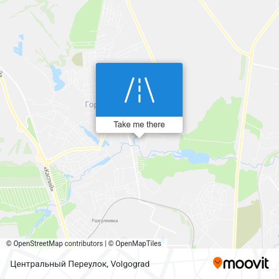 Центральный Переулок map