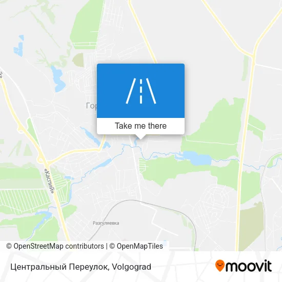 Центральный Переулок map