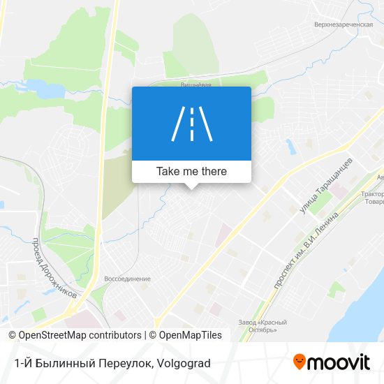 1-Й Былинный Переулок map
