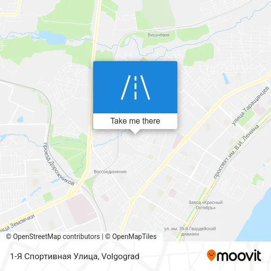 1-Я Спортивная Улица map