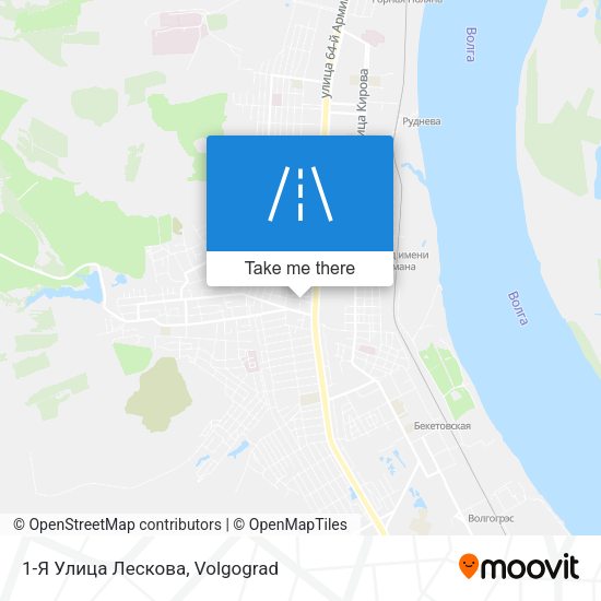 1-Я Улица Лескова map