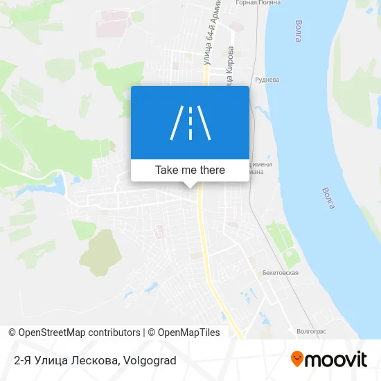 2-Я Улица Лескова map