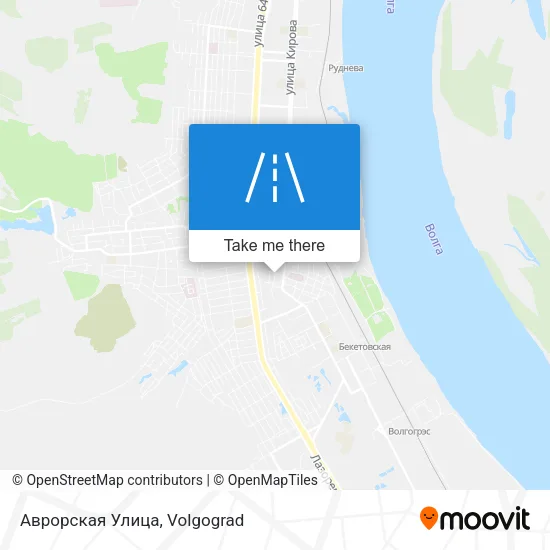 Аврорская Улица map