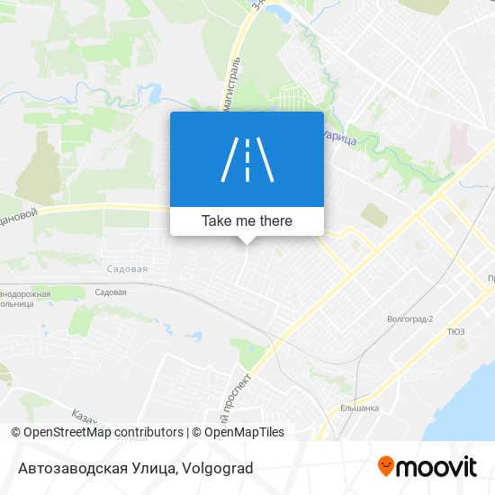 Автозаводская Улица map