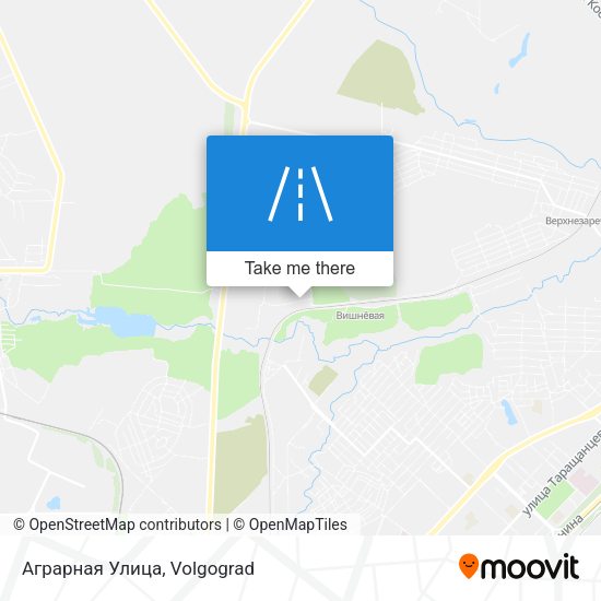 Аграрная Улица map